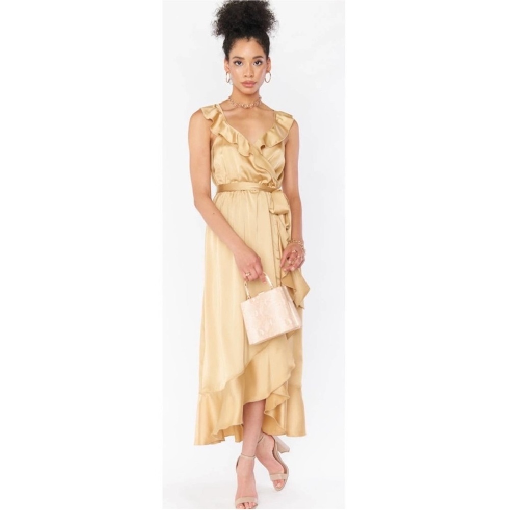 NWOT SHOW ME YOUR MUMU - Samantha Ruffle Wrap Dress size XL